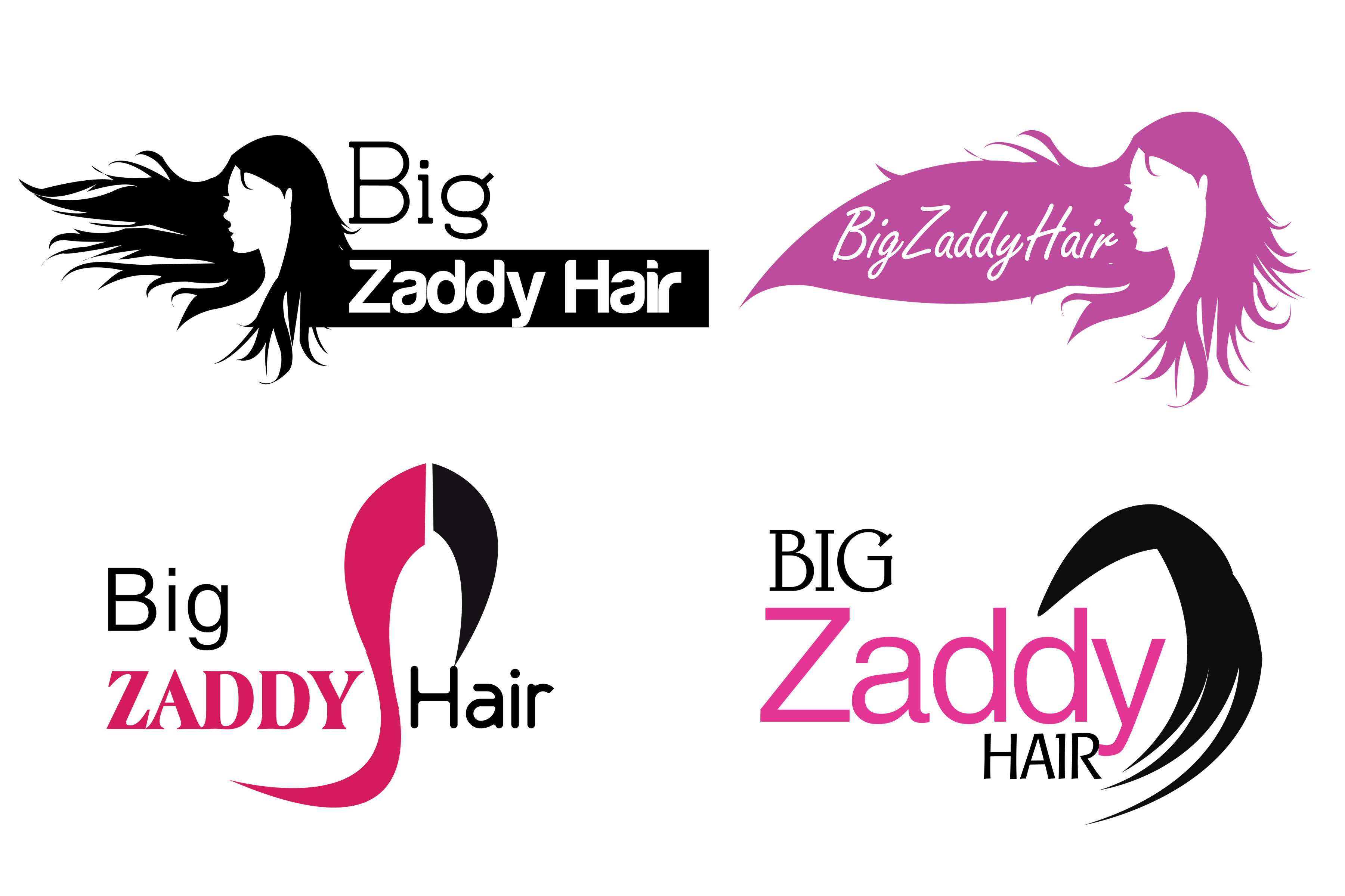 Big Zaddy hair - logo