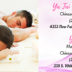 Ya Mei Massage & Ya Tai Massage Spa Website Header